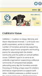 Mobile Screenshot of carmaa-petadoption.com